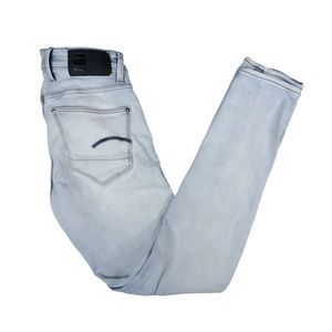 G Star Jeans Mens 27 x 30 Light Blue‎ Revend Skinny Denim Casual